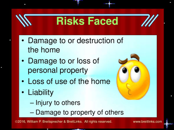 Types Of Risks Covered In A Homeowners Insurance Policy