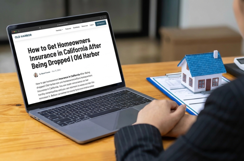 How to Get Homeowners Insurance in California After Being Dropped | Old Harbor
